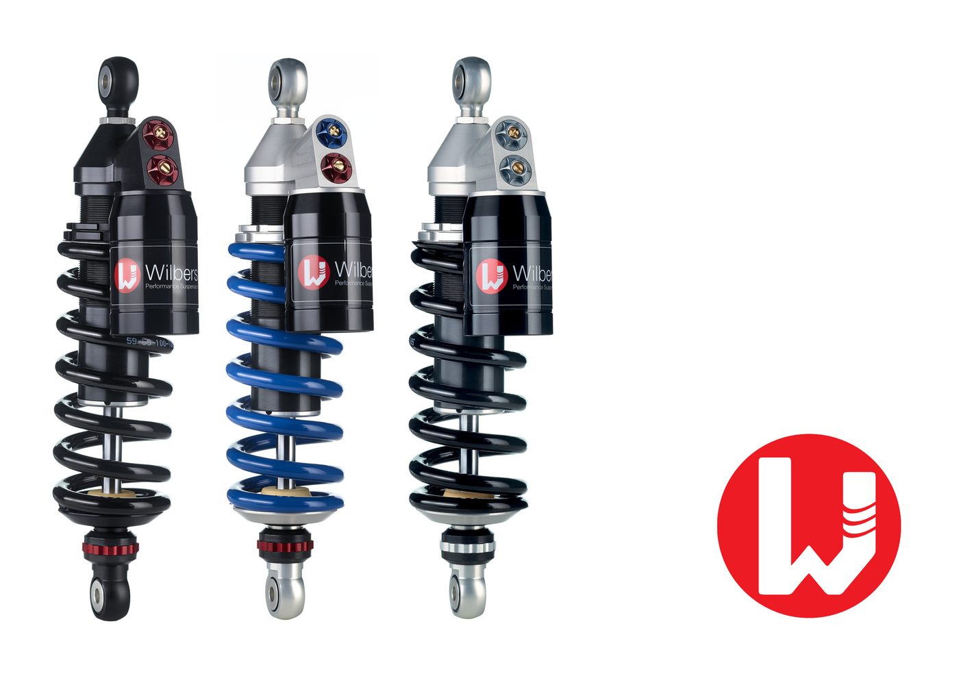Wilbers 642 rugóstagok Blackline, Blueline és Nightline kivitelben